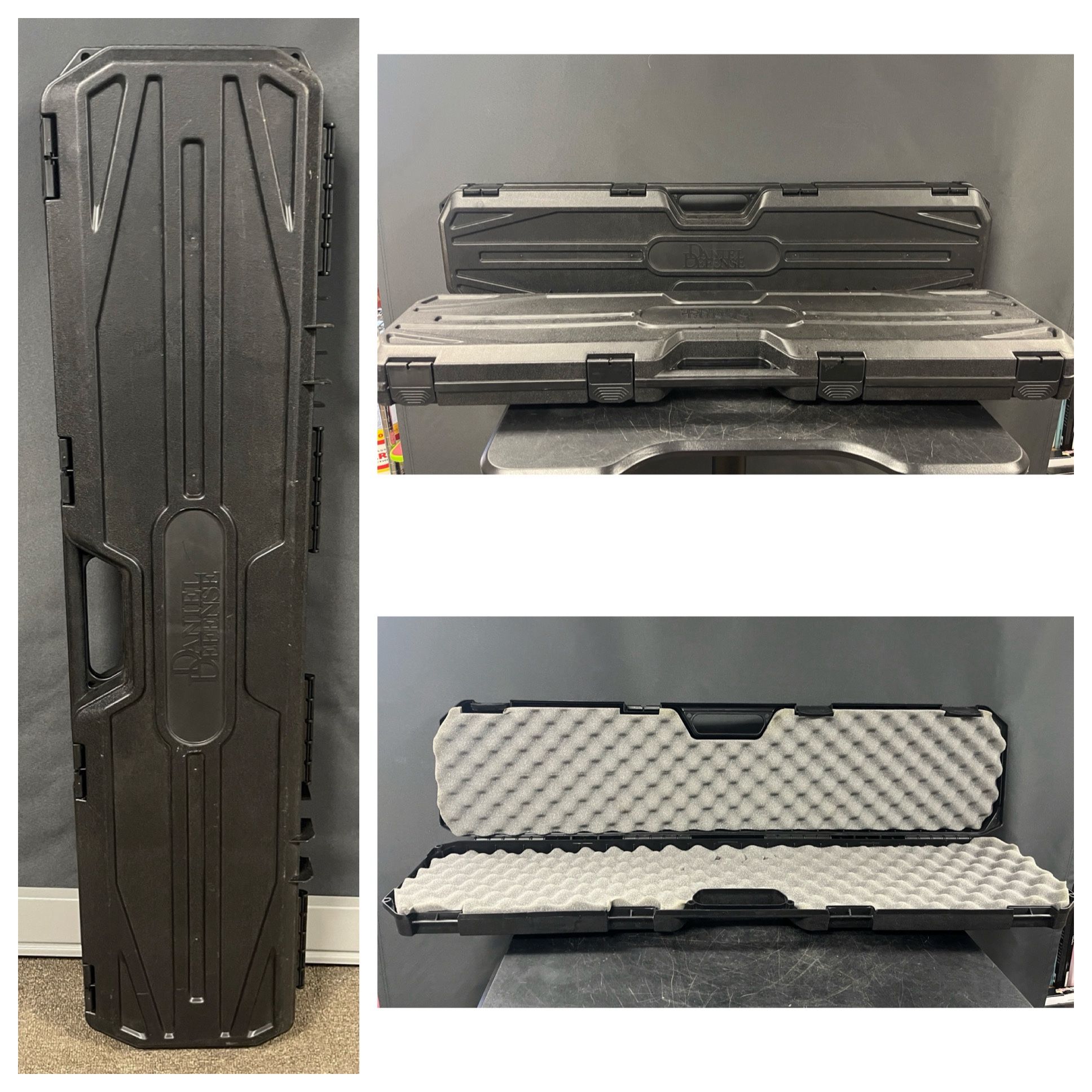 (2) Daniel Defense hard rifle case. $39 ea