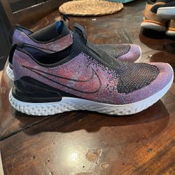 Purple Nike Flyknit Size 12 Running Shoes
