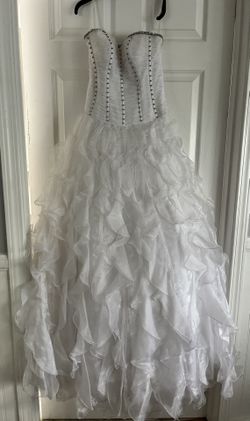 Diamond Corset Wedding Dress