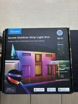 Govee Outdoor Strip Lights Evo 32.8 Ft New!