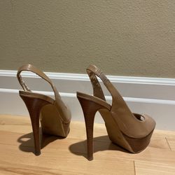 Jessica Simpson Platform Slingback Heels – $10