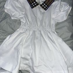 Burberry Girl's Alesea Check Rib Polo Dress