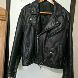 Vintage Montgomery Ward Leather Jacket