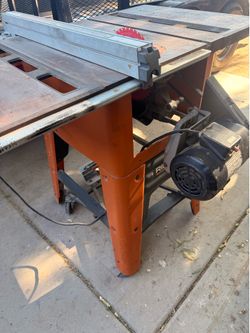 Ridgid table saw