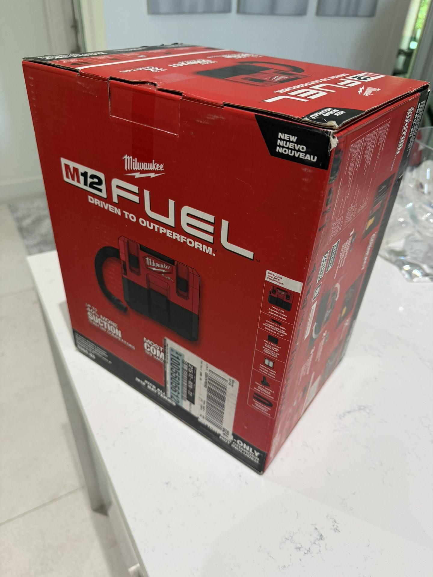 Milwaukee Vacuum M12 Fuel