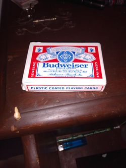 Antique Budweiser Playing Cards. Brand New Never Played
