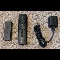 Amazon Fire TV Stick 3rd Gen w/Alexa Voice Remote HD streaming Black S3L46N