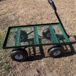 Rolling Garden Utility Cart