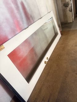 Solid wood 8ft tall French door