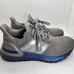 adidas Ultraboost 20 x ISS US National Lab Shoes Men's 5.5 Grey Running Sneakers