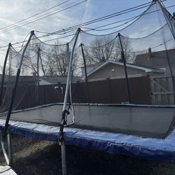 Skywalker 15’ x 9’ Rectangle Trampoline w/ Enclosure