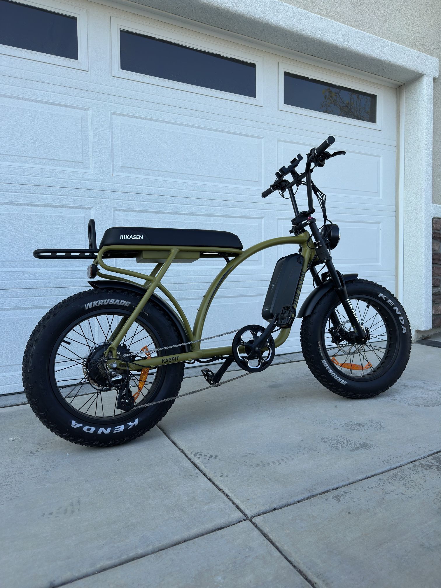 E-Bike - Army Green – Like New Condition!