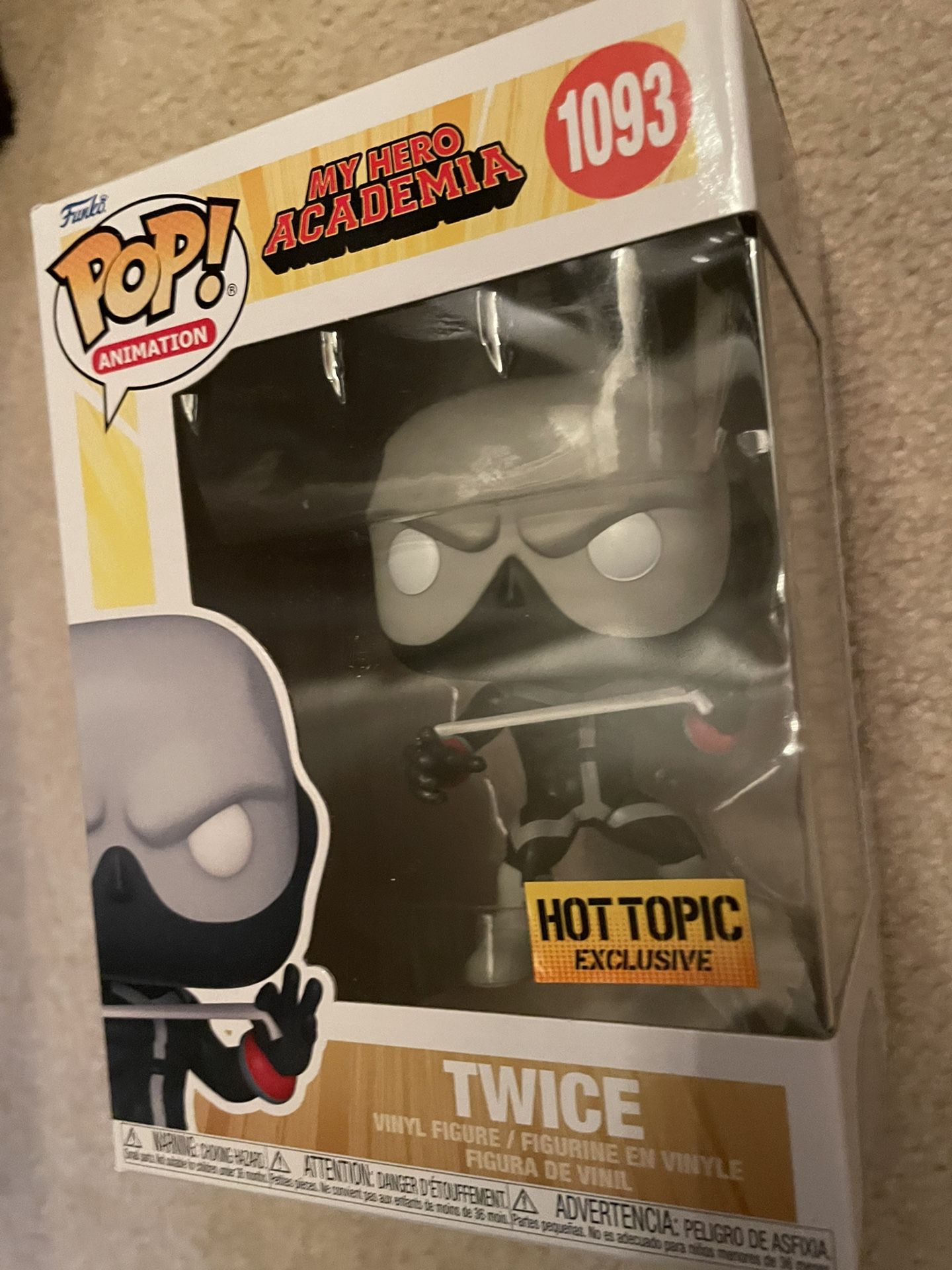 Funko Pop Exclusive Anime My Hero Academia Twice 