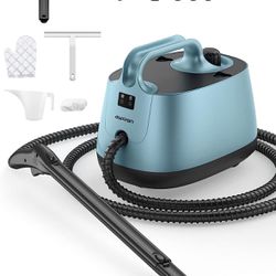 Steamer for Cleaning, Aspiron Multipurpose Portable Canister Steamer with 21 Accessories, Chemical-free, Steam Cleaner Carpet and Upholstery Floors Ca