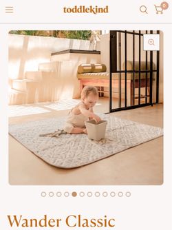 Toddlekind portable Playmat 47x47 BRAND NEW 