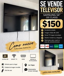 📺 SE VENDE TV GRANDE – $150 Televisor de pantalla grande en muy buenas condiciones, funcionando perfectamente. Ideal para sala, cuarto o área de ent