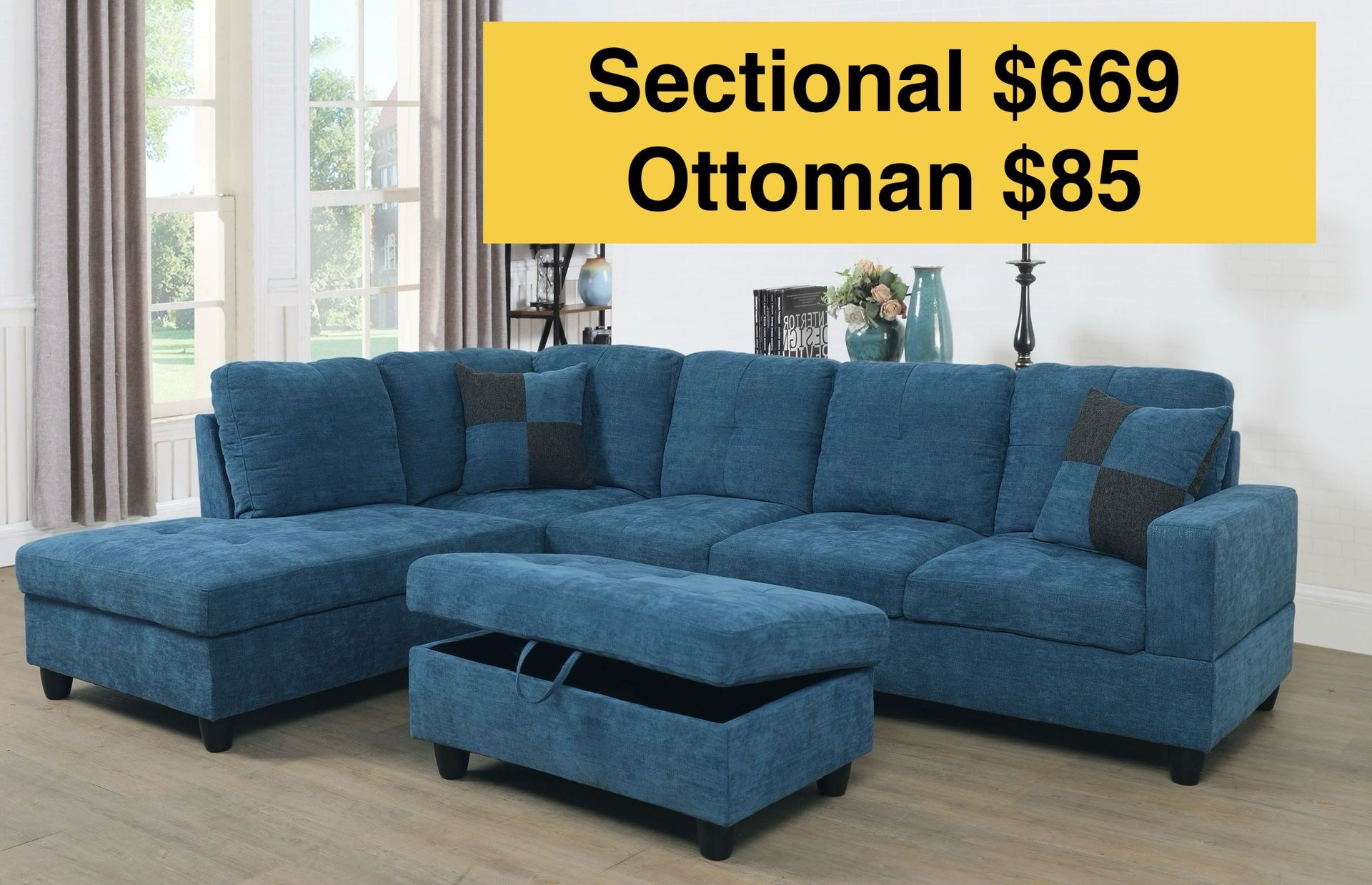 💫FREE DELIVERY💫Brand New Sectional Sofa Couch