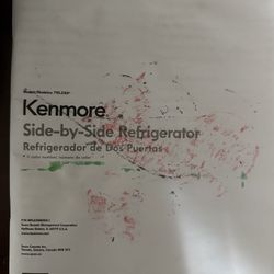 Kenmore Side-by-side Refrigerator 