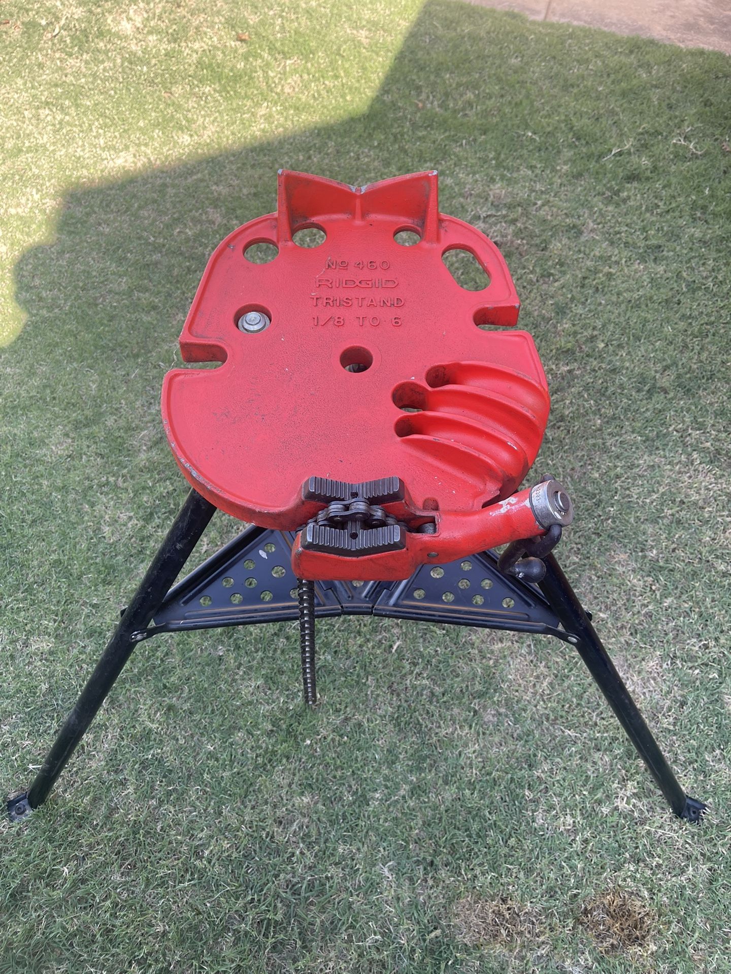 Ridgid Tripod chain Vise Like New