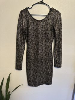 Gold/Black Dress (m/l)