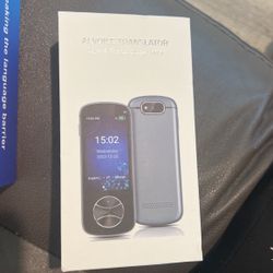 Langogo Genesis Portable Language Translator Device, 100+ Languages Pocket Translator