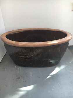 Heavy ceramic plant stands