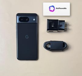 Google Pixel 8 – 128GB – Unlocked – Obsidian – $260 (Firm)