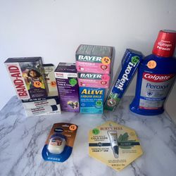 First Aid Bundle~~ Bandages,skin ointment Etc