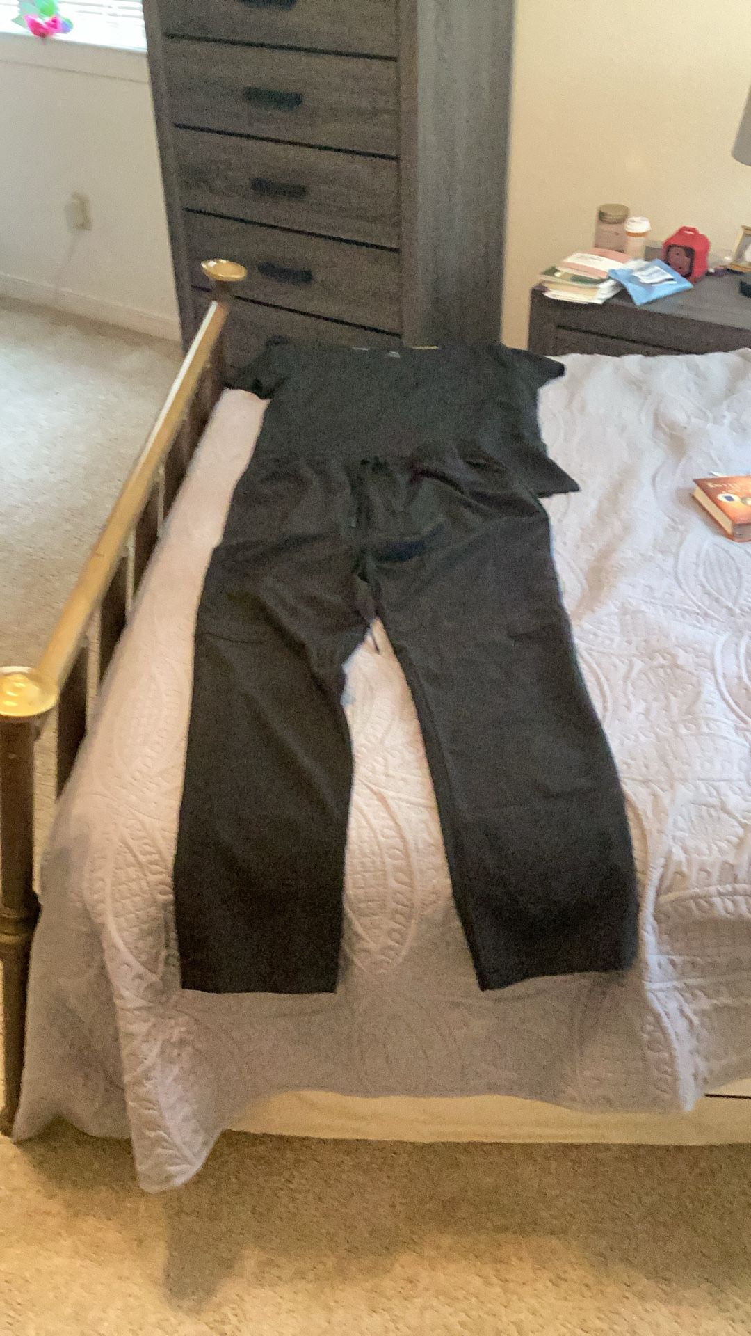 Women’s Black Medium Size Scrubs Worn Only One Time