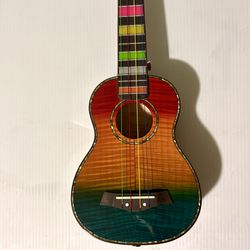 Balnna Soprano Ukulele Maple 21 inch Traditional High-gloss Rainbow