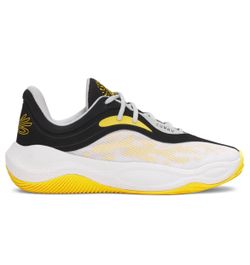Under Armour Curry Splash 25 Size 10.5 Black Yellow Stephen GSW warriors NEW