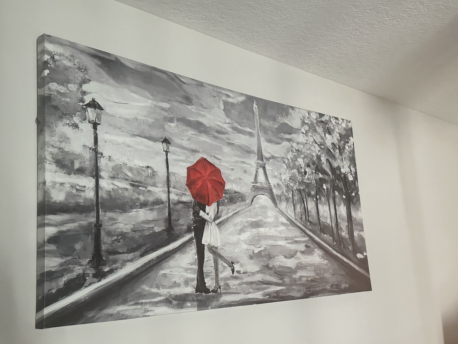 Romantic Paris Canvas Art