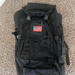 Black Tactical Backpack