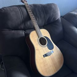 Star caster FENDER acoustic guitar