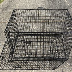 Foldable Wire Dog Kennel  W Tray ( Not Shown) 
