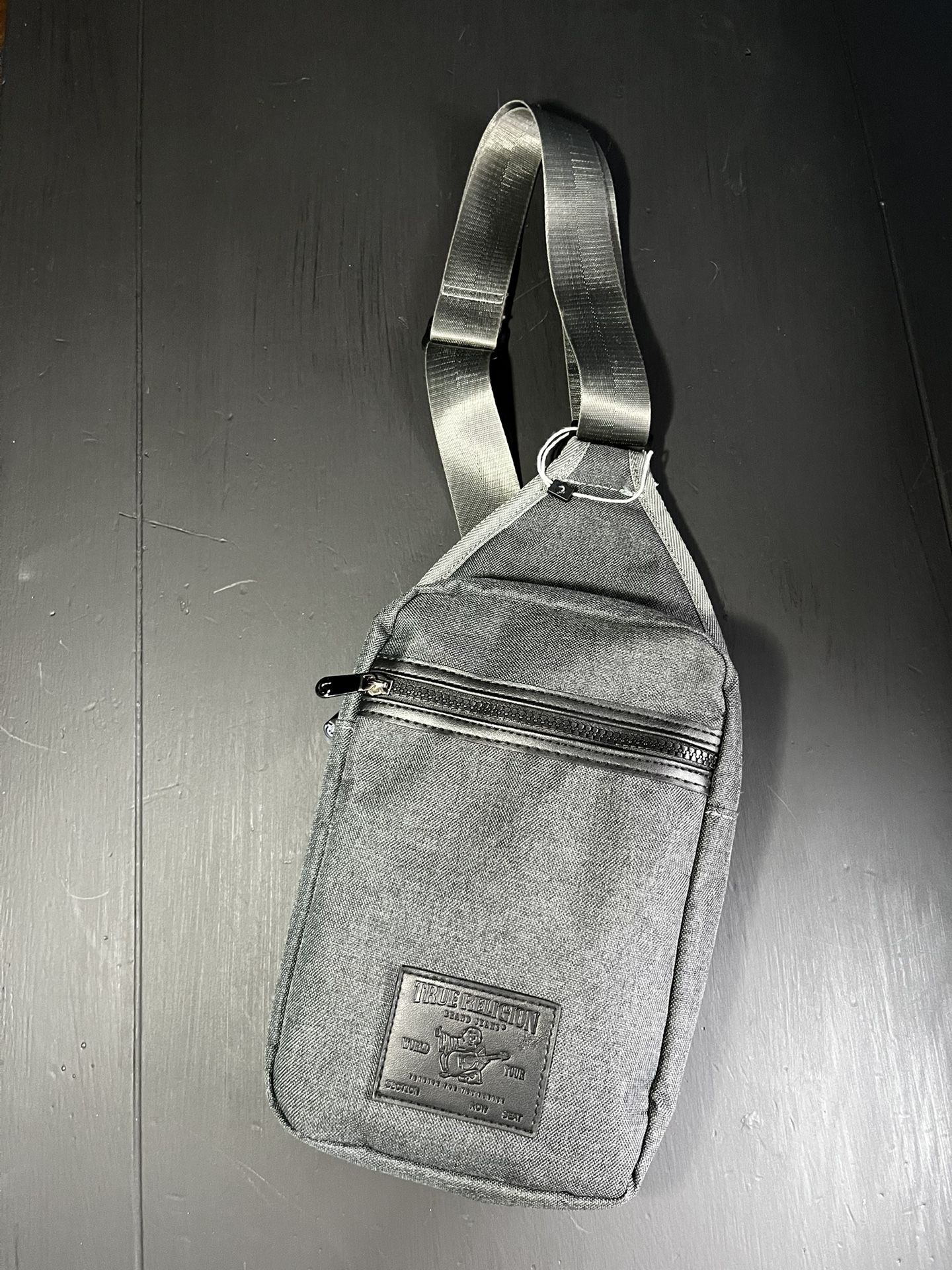 True Religion, crossbody bag, Grey