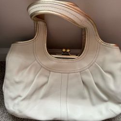 Coach leather bag
