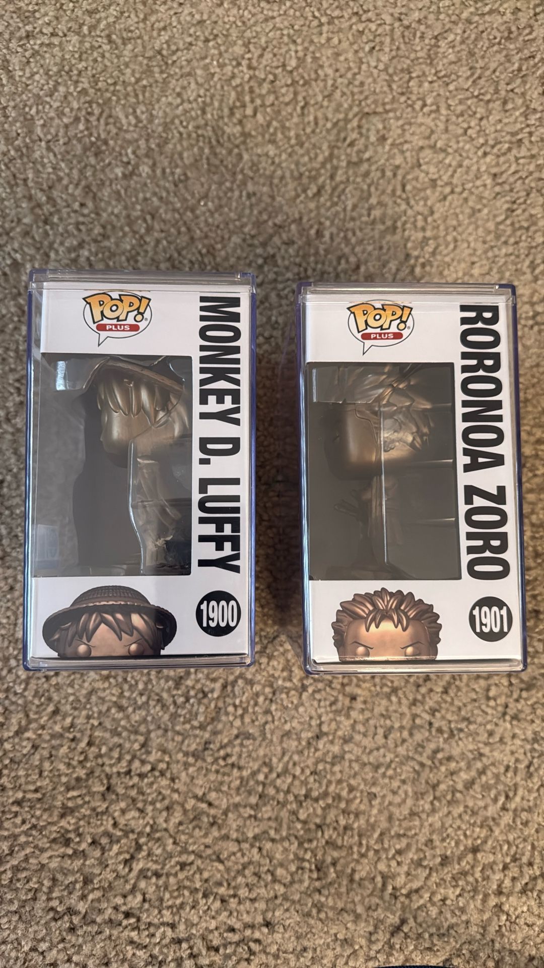 Monkey D. Luffy And Zoro Bronze Statue Funko