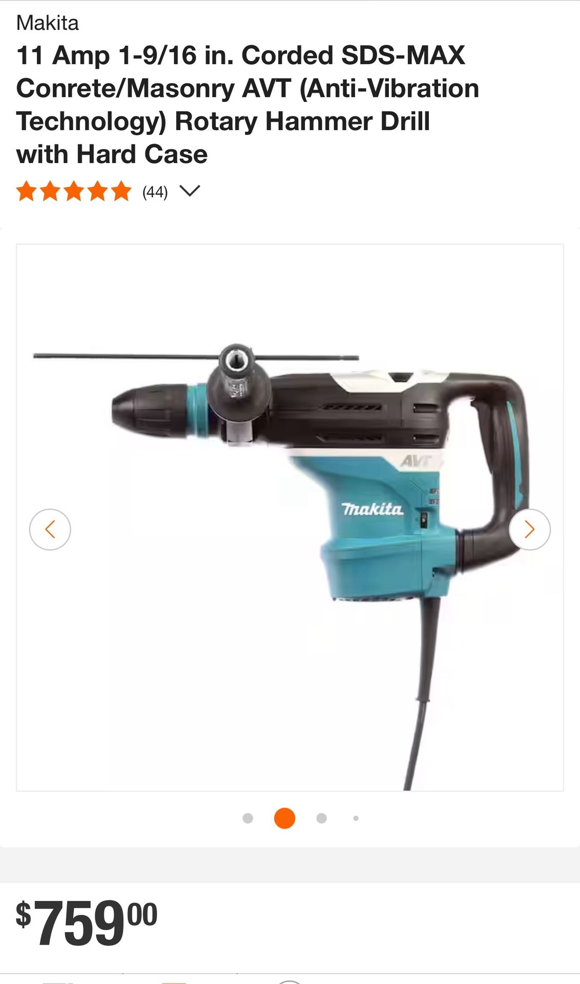 Makita Rotary Hammer Drill