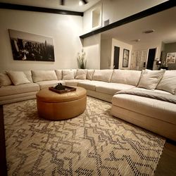 Havertys Audrey 4-Piece U-Shaped Sectional Sofa  