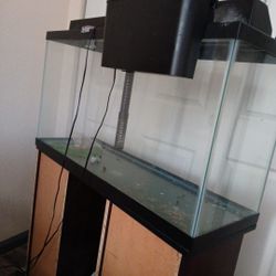 Brown Fish Tank 