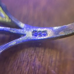 Trifari 925 And Los Costilos 850 Jewelry And A Pair Of Slitly Included Rubys Heat Treated Earings 925.