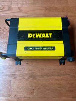 DEWALT 1000-Watt Portable Car Power Inverter with Triple USB Ports
