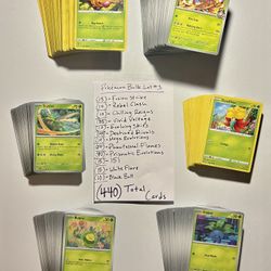 Pokémon Card BULK LOT (505 card lot)