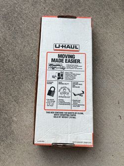 U-Haul Packing Paper – Clean White Newsprint for Moving