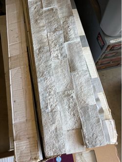 Emser Tile Metro Blue Stacked Ledger Stone 6x24