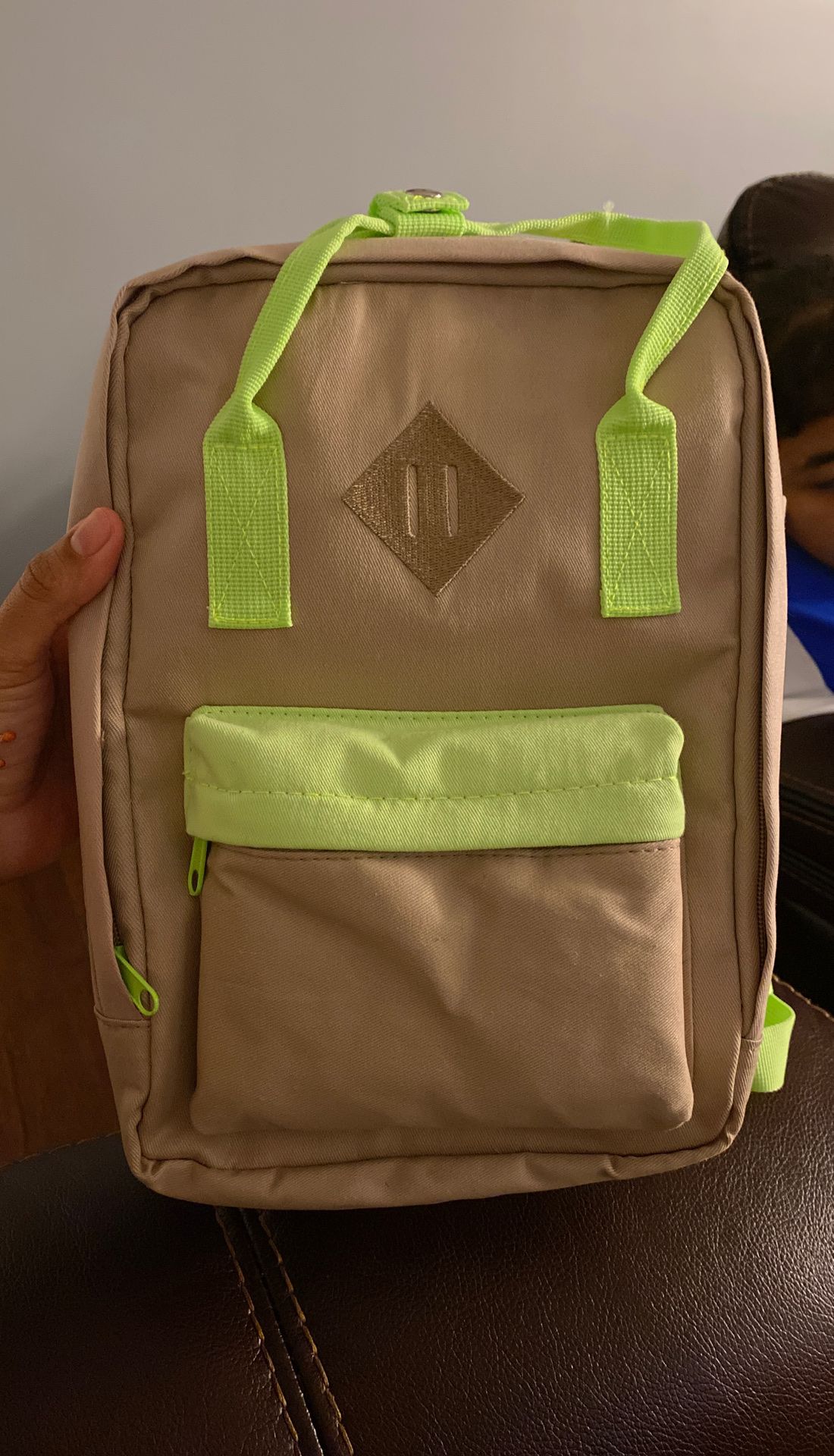 mini square backpack