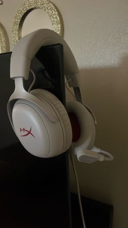 HyperX Cloud Gaming Headset White cabled w flexible mic