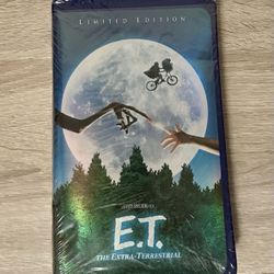 E.T. The Extra-Terrestrial Limited Edition VHS Sealed