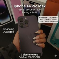Apple Iphone 14 Pro Max Unlocked 